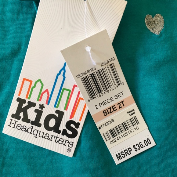 Headquarters baby girl 2 piece set size 2T. - Picture 7 of 10